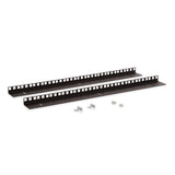 Kendall Howard - 3150-3-001-12 - 12U LINIER® Wall Mount Vertical Rail Kit - Cage Nut