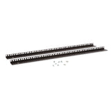 Kendall Howard - 3150-3-001-18 - 18U LINIER® Wall Mount Vertical Rail Kit - Cage Nut