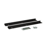 Kendall Howard - 3150-3-002-12 - 12U LINIER® Wall Mount Vertical Rail Kit - 10-32 Tapped