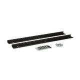 Kendall Howard - 3150-3-002-15 - 15U LINIER® Wall Mount Vertical Rail Kit - 10-32 Tapped