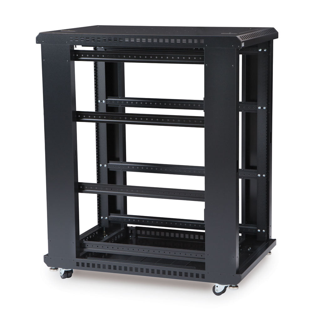 Kendall Howard - 3170-3-001-22 - 22U LINIER® Server Cabinet - No Doors/No Side Panels - 36