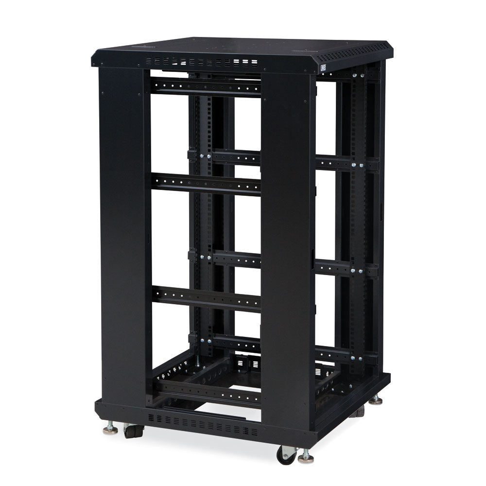 Kendall Howard - 3170-3-024-22 - 22U LINIER® Server Cabinet - No Doors/No Side Panels - 24