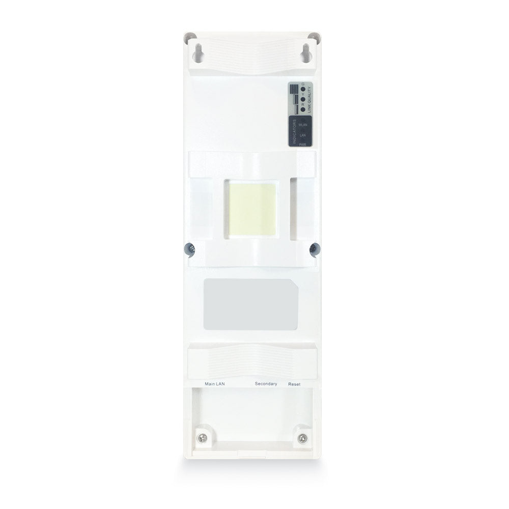 EnGenius - ENH500-AX - 11ax, 2x2 MU-MIMO Outdoor IP55-Rated, High-Powered 26dBm, Single-Band, Managed AP with Integrated 16dBi Directional antennas, 2 GBE Ports, Proprietary PoE, speeds up-to 1200Mbps on 5 GHz. Includes PoE (24V) Injector, Wall Mount
