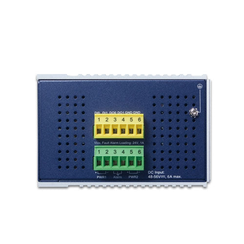 Planet - IGS-5225-8P2T4S - Industrial L2+ 8-Port 10/100/1000T 802.3at PoE + 2-Port 10/100/1000T + 2-Port 100/1G SFP + 2-Port 1G/2.5G SFP Managed Ethernet Switch