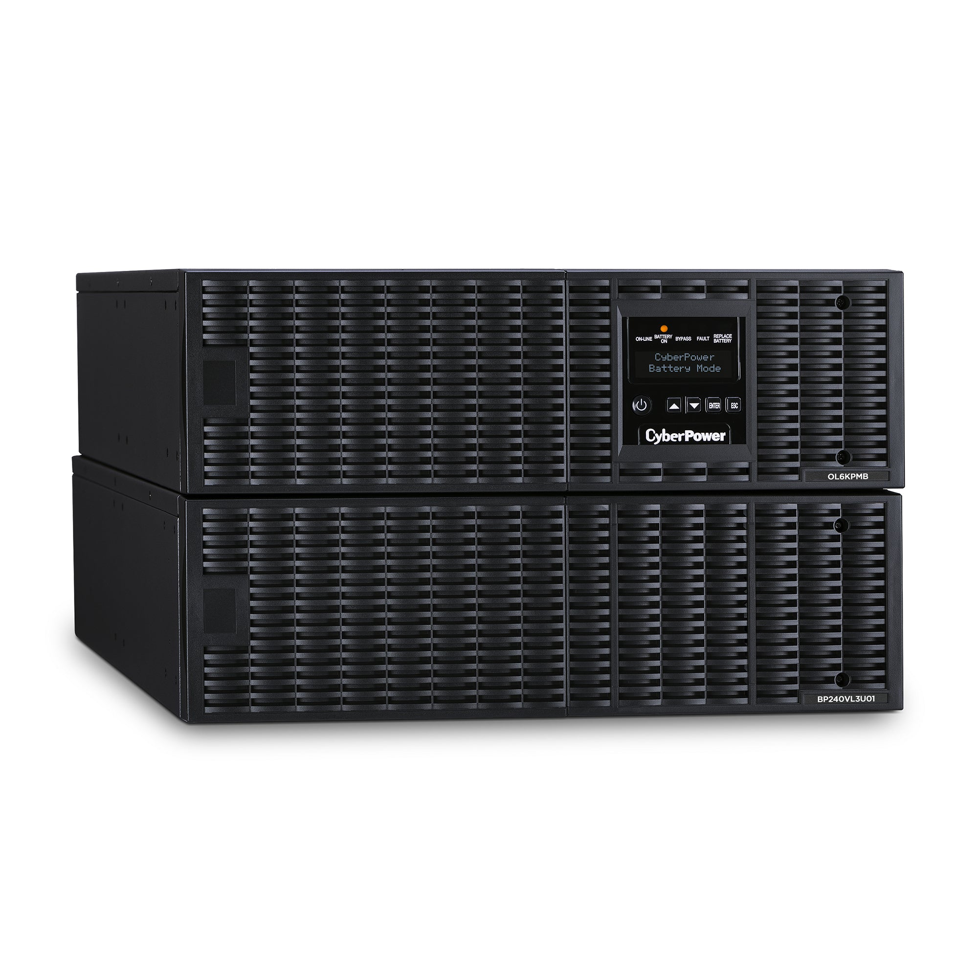 Cyber Power - OL6KRTHW - UPS SYSTEMS Smart App Online, 6KVA/6KW, online double-conversion UPS, PF=1, 6U rack/tower convertible