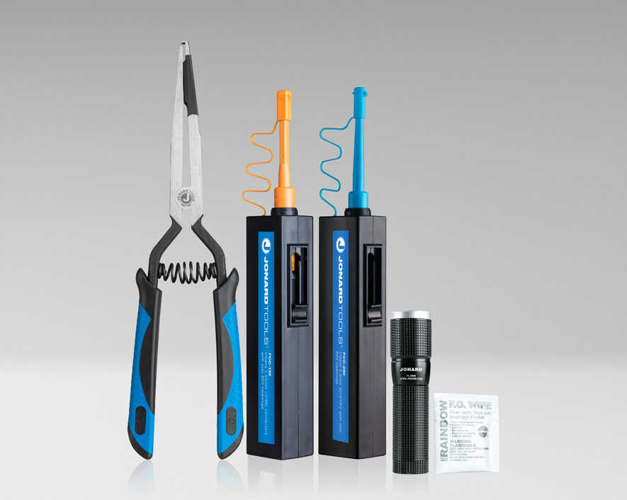 Jonard Tools - TK-186 - Fiber Connector Cleaning Kit