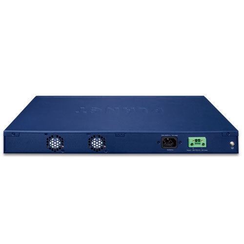 Planet - GS-6311-16S8C4XR - L3 16-Port 100/1000X SFP + 8-Port Gigabit TP/SFP + 4-Port 10G SFP+ Managed Ethernet Switch with 36-72V DC Redundant Power