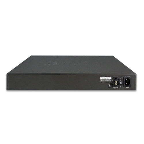 Planet - GS-5220-24T4XVR - L3 24-Port 10/100/1000T + 4-Port 10G SFP+ Managed Ethernet Switch with LCD Touch Screen and Redundant Power