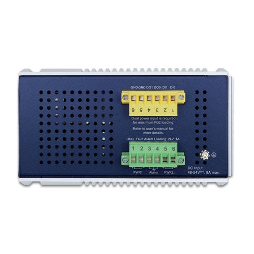 Planet - IGS-6329-8UP2S2X - Industrial L3 8-Port 10/100/1000T 802.3bt PoE + 2-Port 1G/2.5G SFP + 2-Port 10G SFP+ Managed Ethernet Switch