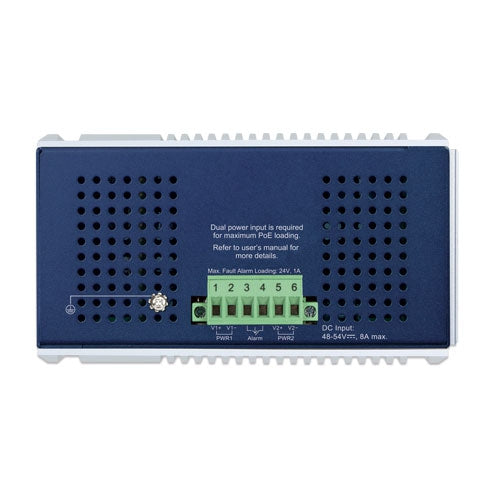Planet - IGS-1000-8UP4X - Industrial 8-Port 10/100/1000T 802.3bt PoE + 4-Port 10G SFP+ Ethernet Switch