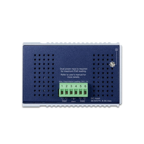 Planet - IGS-4215-4UP4T2S - Industrial 4-Port 10/100/1000T 802.3bt PoE + 4-Port 10/100/1000T + 2-Port 100/1000X SFP Managed Switch