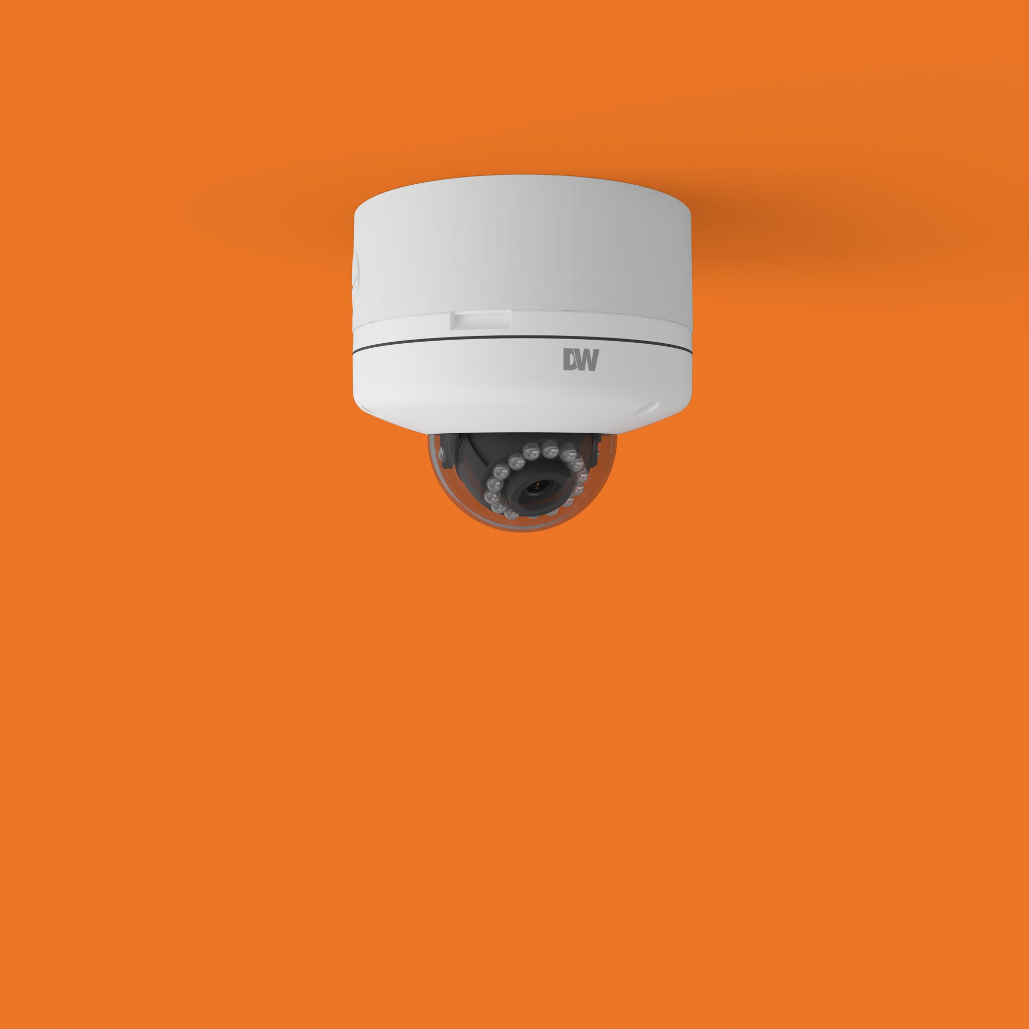 Digital Watchdog - DWC-MF4Wi6WC5 - MEGApix CaaS 4MP ultra low-profile vandal dome IP camera with 6.0mm fixed lens with 512GB Storage