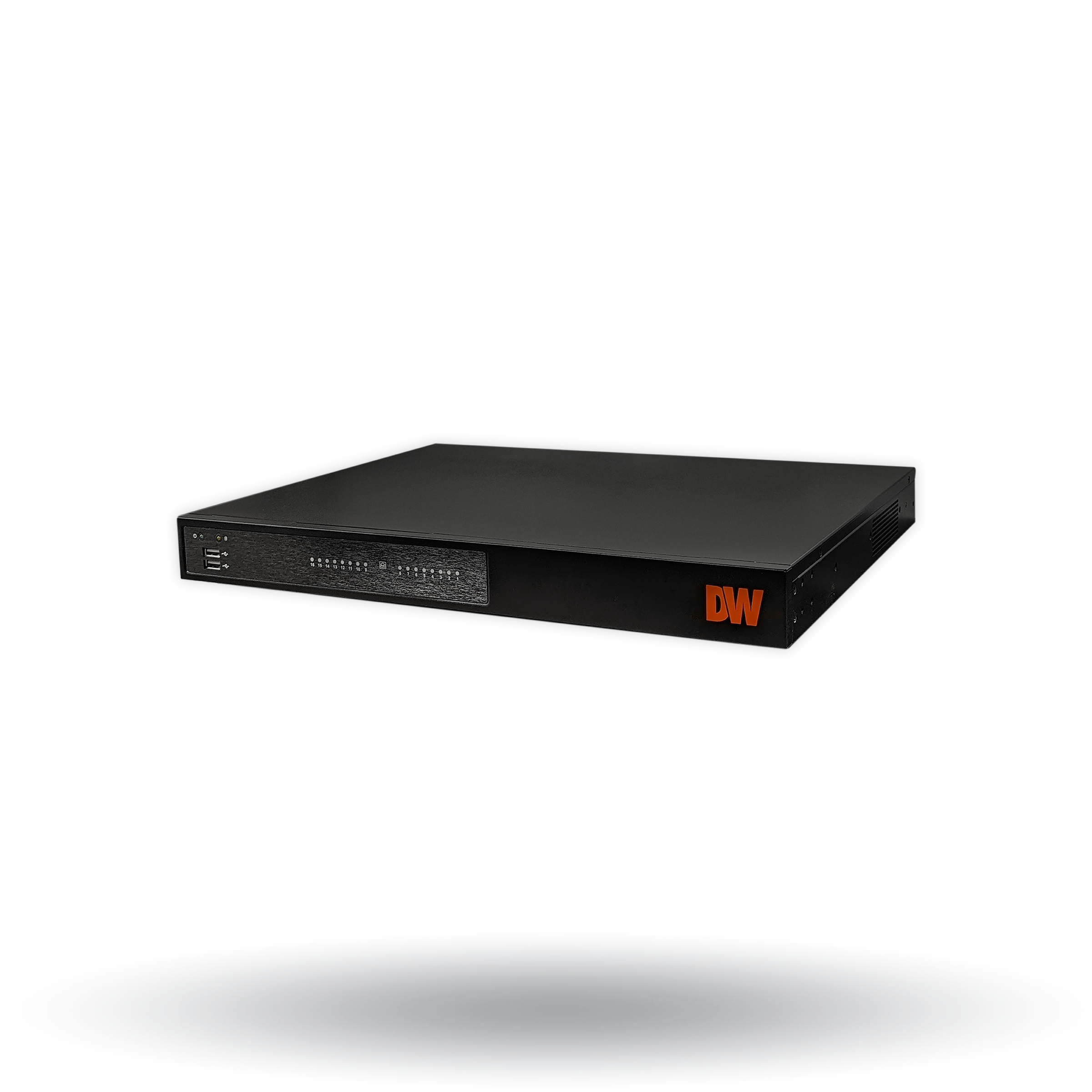 Digital Watchdog - DW-BJCX8T-LX - Blackjack CX 16-channel Embedded PoE NVR Powered by DW Spectrum, Linux OS with 8TB HDD