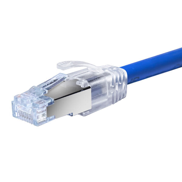 Simply 45 - S45-B004P - PROSeries Integrated Strain Relief for all Simpy45 External Ground Shielded RJ45 - Clear - 100pcs/Bag