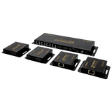 SECO-LARM - MVE-AH1E4-42NQ - 4K HDMI 1×4 Splitter/Extender over Cat6