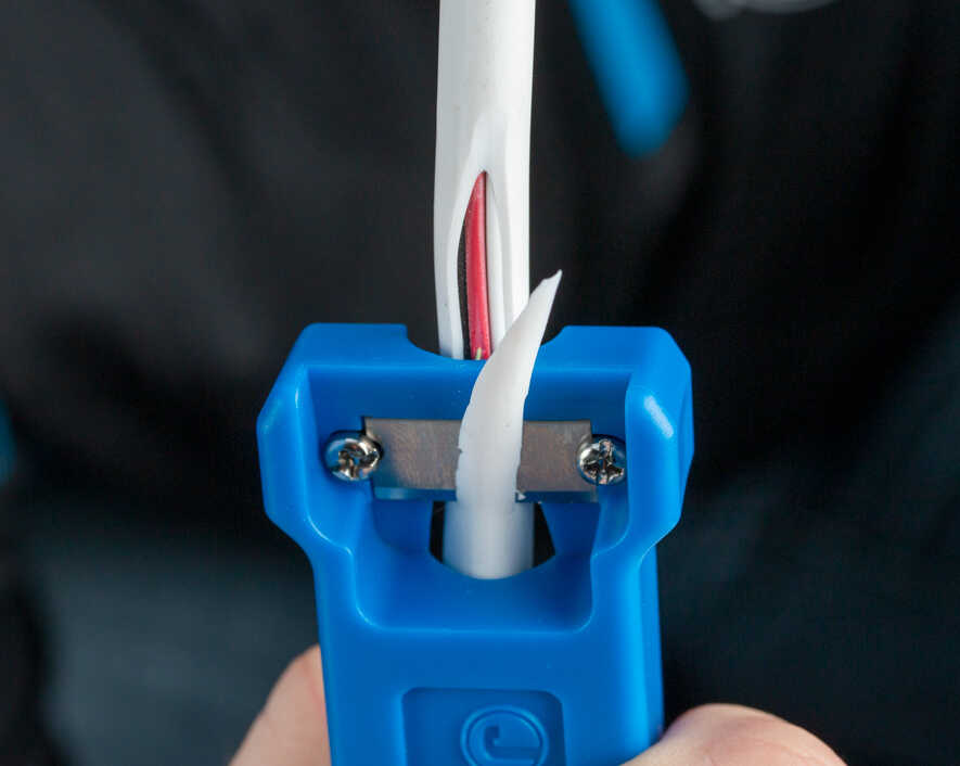 Jonard Tools - TK-107 - Fiber Optic Mid Span Slit & Ring Tool Kit (1.2 mm-18.2 mm)+