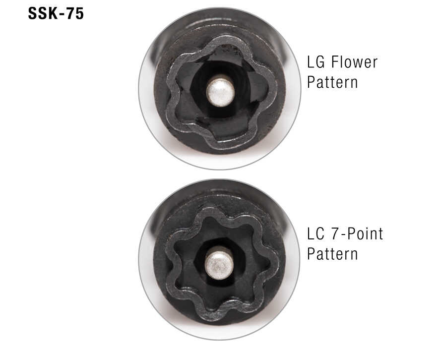 Jonard Tools - SSK-75 - Star Key For LC & LG