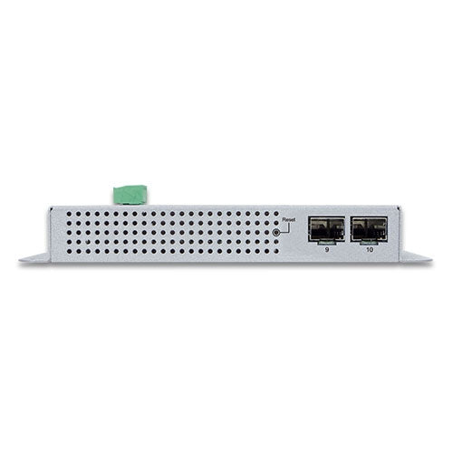 Planet - WGS-5225-8P2SV - Industrial L2+ 8-Port 10/100/1000T 802.3at PoE + 2-Port 100/1000X SFP Wall-mount Managed Switch
