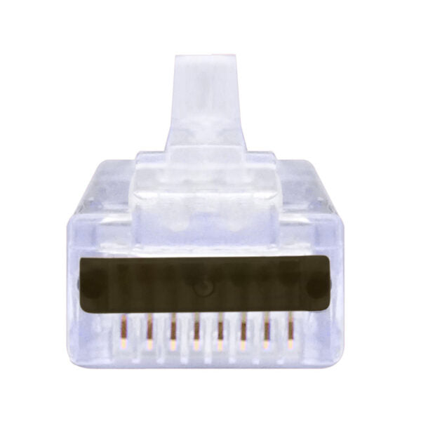 Simply 45 - S45-1501P - PROSeries Pass Through Blue Tint - Cat5e UTP with Cap45 - 50pc Clamshell 