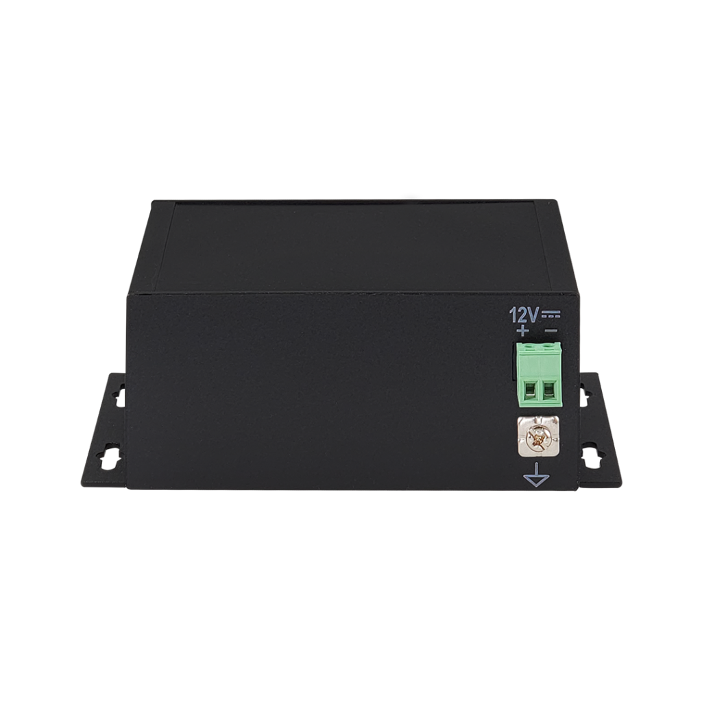 Vigitron - Vi2404A - 4-Port MaxiiCopper™ Ethernet Extender over Coax, af/at 37W PoE, Requires 12VDC @ 3A PS, suggested Vi0014