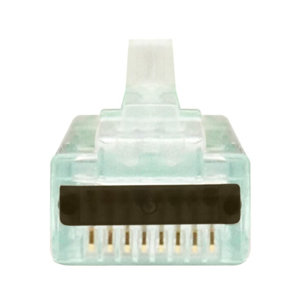Simply 45 - S45-1601P - PROSeries Pass Through Green Tint - Cat6 UTP with Cap45 - 50pc Clamshell