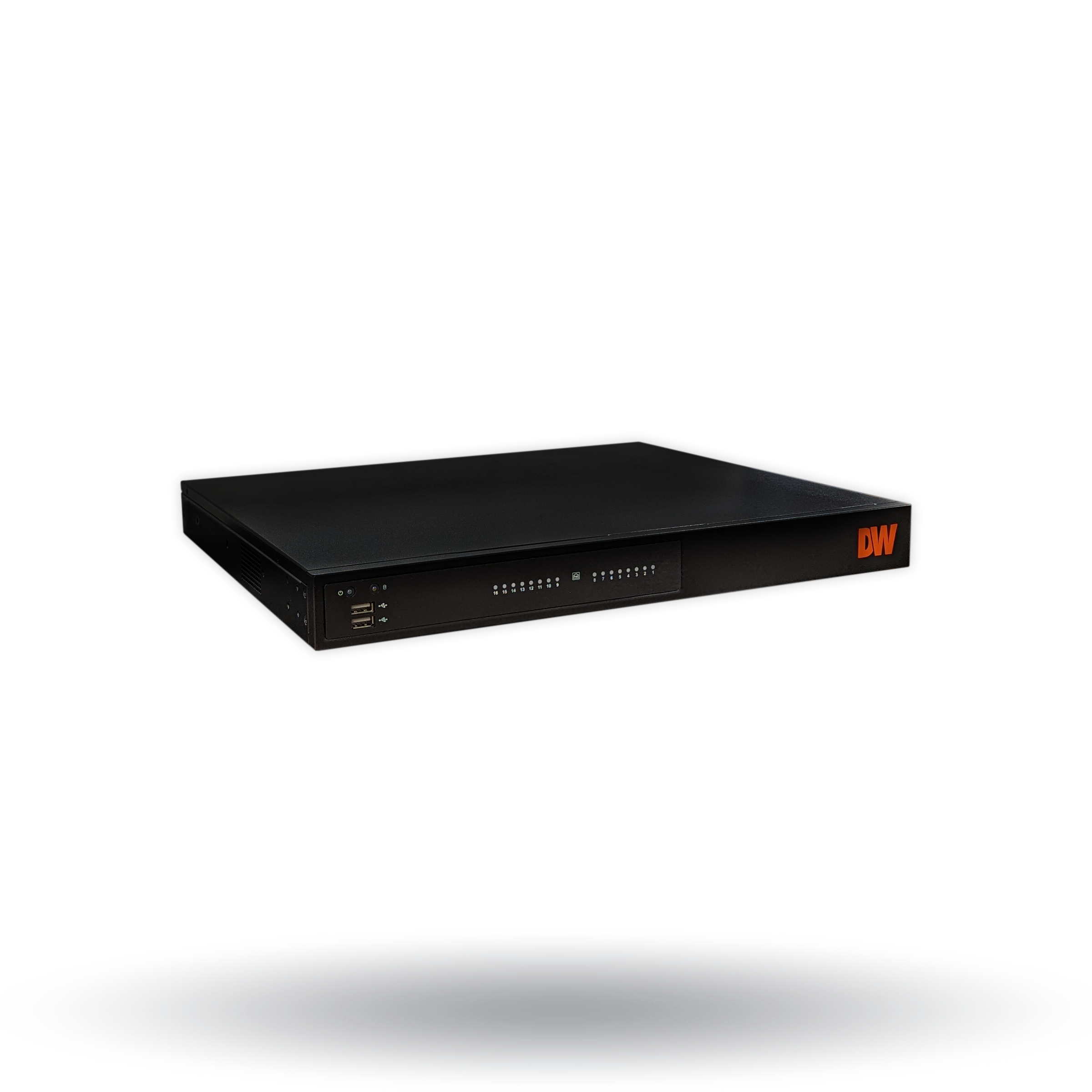 Digital Watchdog - DW-BJCX8T-LX - Blackjack CX 16-channel Embedded PoE NVR Powered by DW Spectrum, Linux OS with 8TB HDD