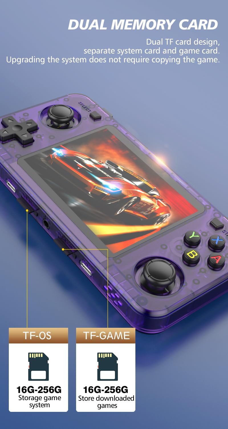 R36H Portable Handheld Video Game Console with 20,000 Plus Games Retro Video Games with Simulators for NES, GBA, MD, SFC, MAME, PSP, PS1, GB, NDS, N64 and CPS