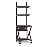 Kendall Howard - 5000-3-104-24 - 24" Performance 100 Series LAN Station - African Mahogany