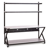 Kendall Howard - 5000-3-200-96 - 96" Performance 200 Series LAN Station - Folkstone