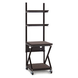 Kendall Howard - 5000-3-204-24 - 24" Performance 200 Series LAN Station - African Mahogany