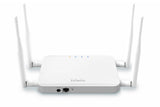 Engenius - ECB600 - Dual Band High Power Wireless-N 2.4Ghz+5GHz 300+300Mbps Access Point/CB/WDS/Repeater with 4x 5 dBi External Antennas, IEEE802.3 af/at Compliant, SSID Mapping VLAN