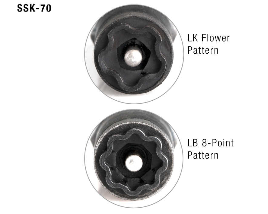 Jonard Tools - SSK-70 - Star Key For LK & LB