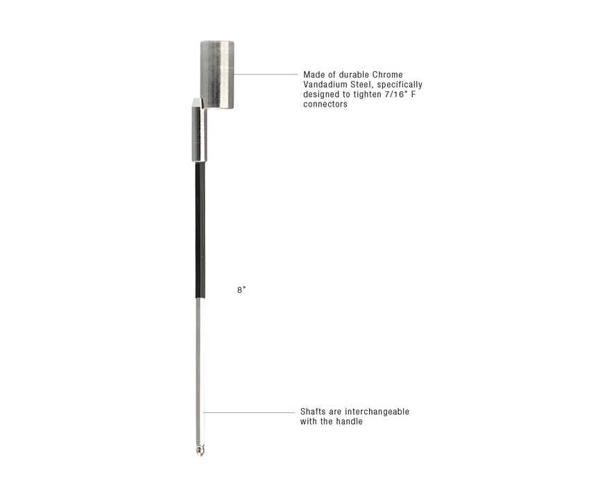 Jonard Tools - CTW-7168 - F Connector Torque Wrench Shaft, 8