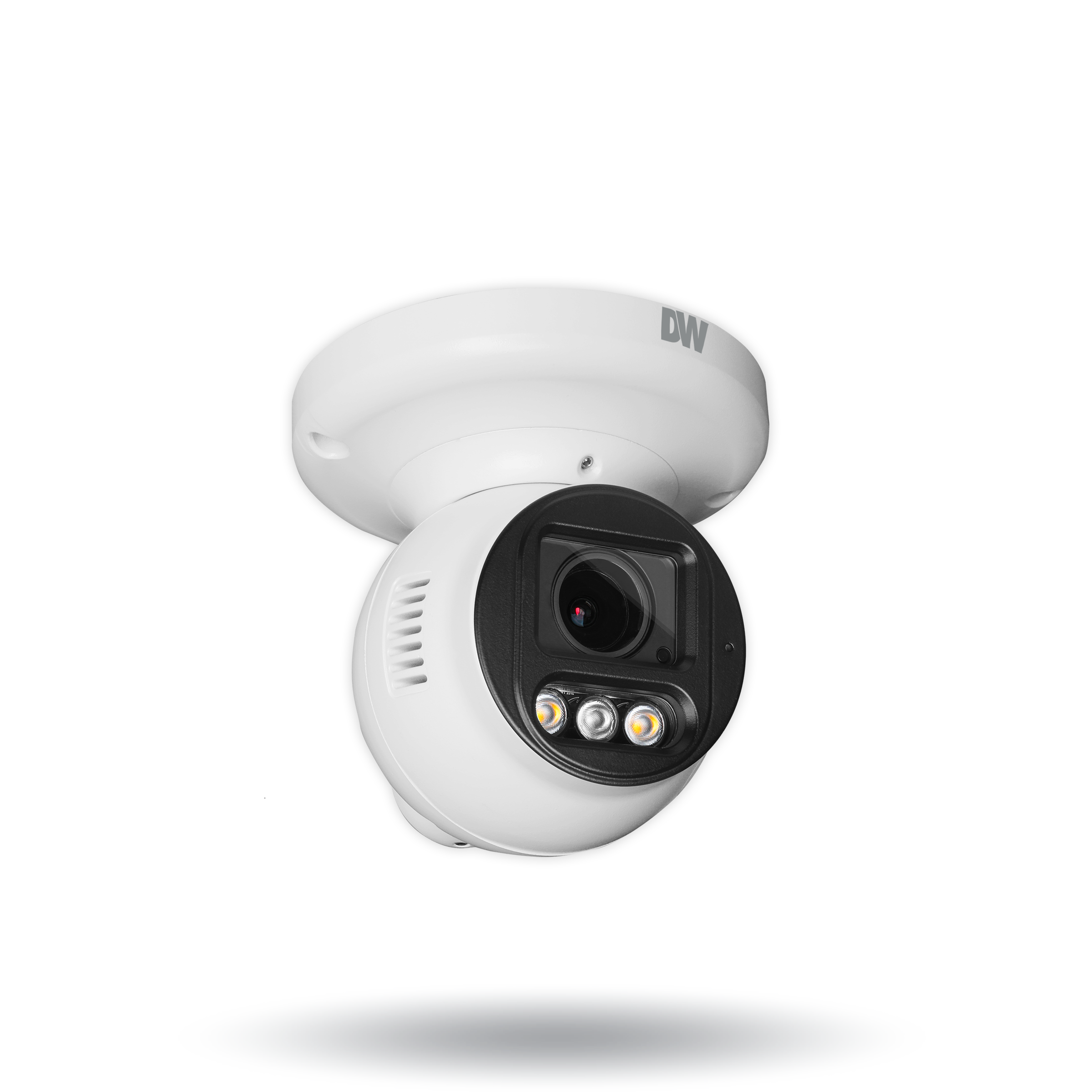Digital Watchdog - DWC-XSTD05MFQ - MEGApix Ai 5MP Turret IP Camera with Vari-focal Lens, White Light LEDs, Flash Lights and QR Code Reader