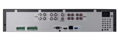 HANWHA TECHWIN HRX-821-16TB 8MP 8 Channel Analog + 2 Channel Network AHD/HDTVI/HDCVI/CVBS/IP inputs Pentabrid DVR (16TB HDD Included)