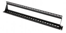 Platinum Tools - 641-24U - Unloaded Patch Panel, 24 Port, UTP Box