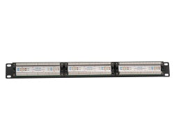 Platinum Tools - 651-24C5 - Patch Panel, 24 Port, Cat5e, NS, 110 Box