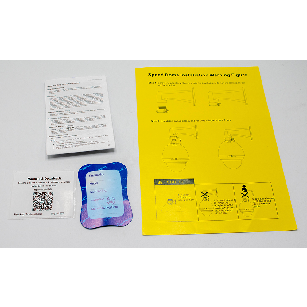 Dahua - 6AL445XANR - 4MP Starlight Network PTZ Camera with Analytics+