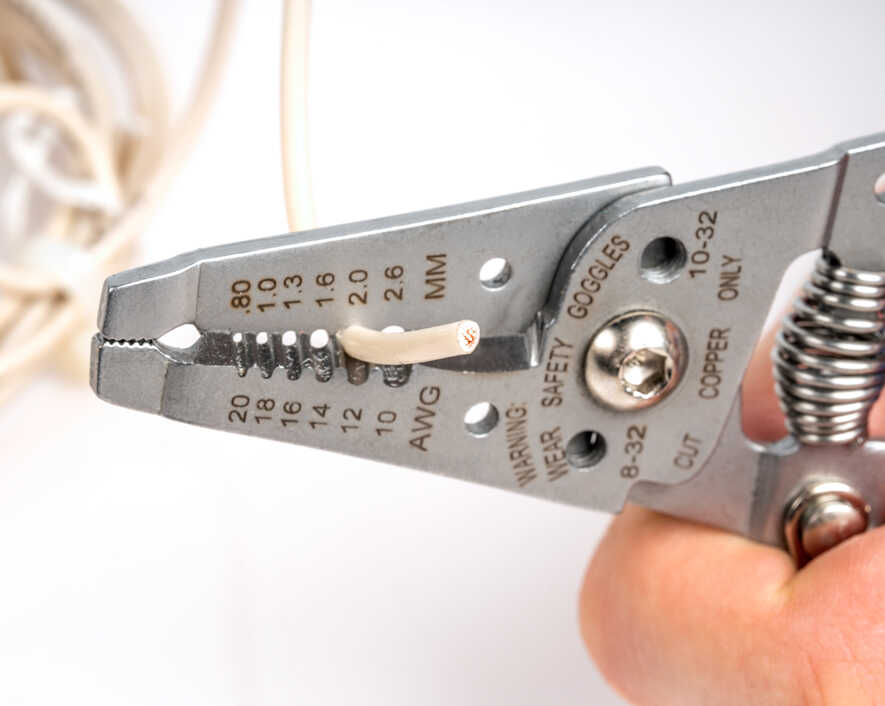 Jonard Tools - WSS-1020 - Stainless Steel Curved Wire Stripper, 10-20 AWG