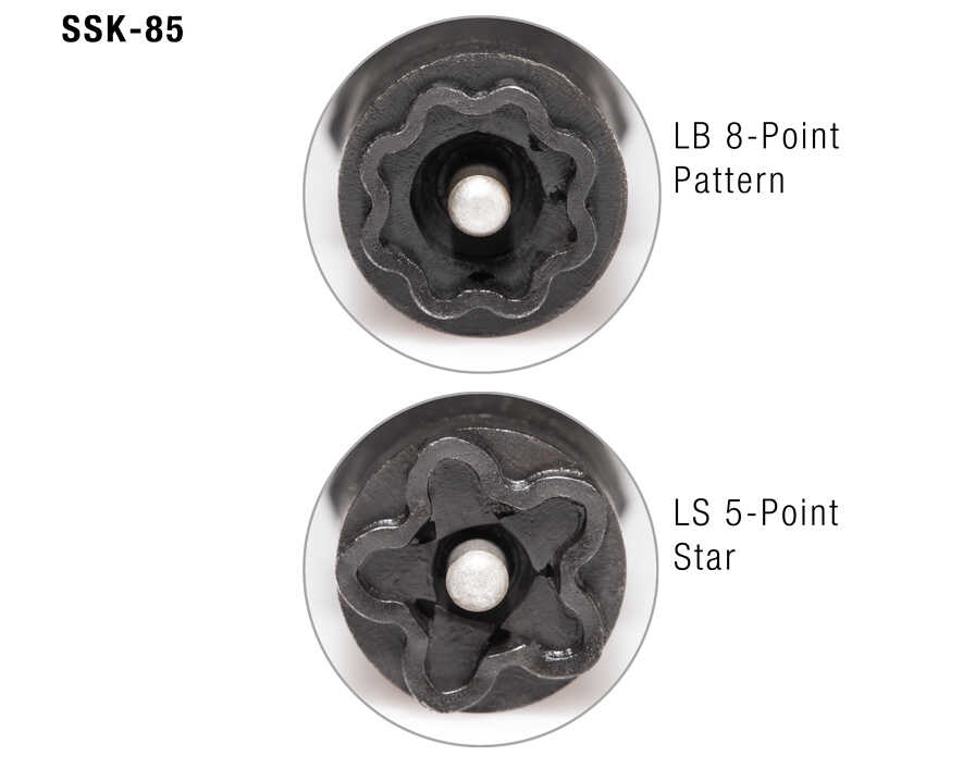 Jonard Tools - SSK-850 - Star Key Kit LB & LS