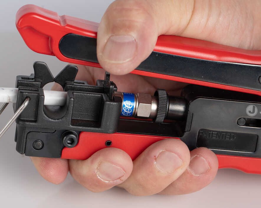 Jonard Tools - CTF-360 - 360° Compression Tool - Short and Long Style F Connectors