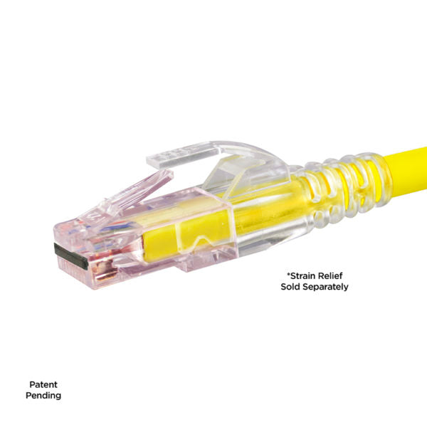 Simply 45 - S45-1700P - PROSeries Pass Through Red Tint, Hi/Lo Stagger - Cat6/6a UTP with Cap45 - 100pc Jar