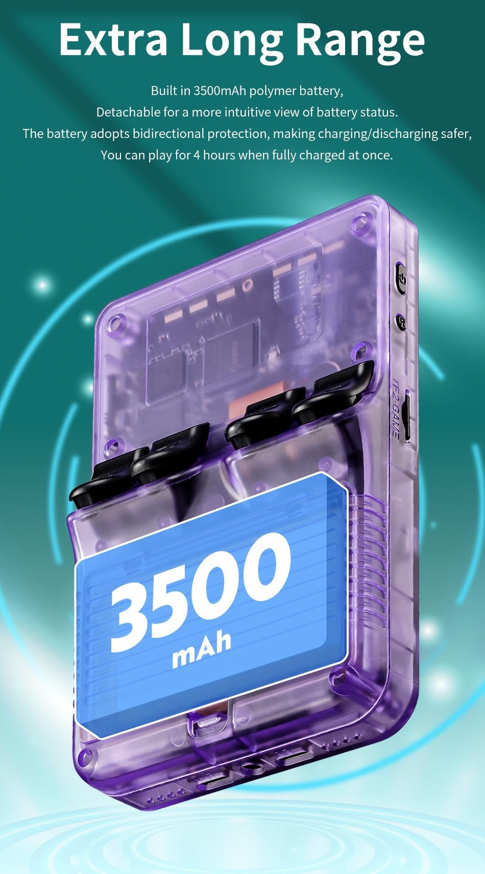 R36S Portable Handheld Game Console More Than 15000 Games Retro Video Game Player Console for NES, GBA, MD, SFC, MAME, PSP, PS1, GB, NDS, N64 and CPS 11 Simulator Games