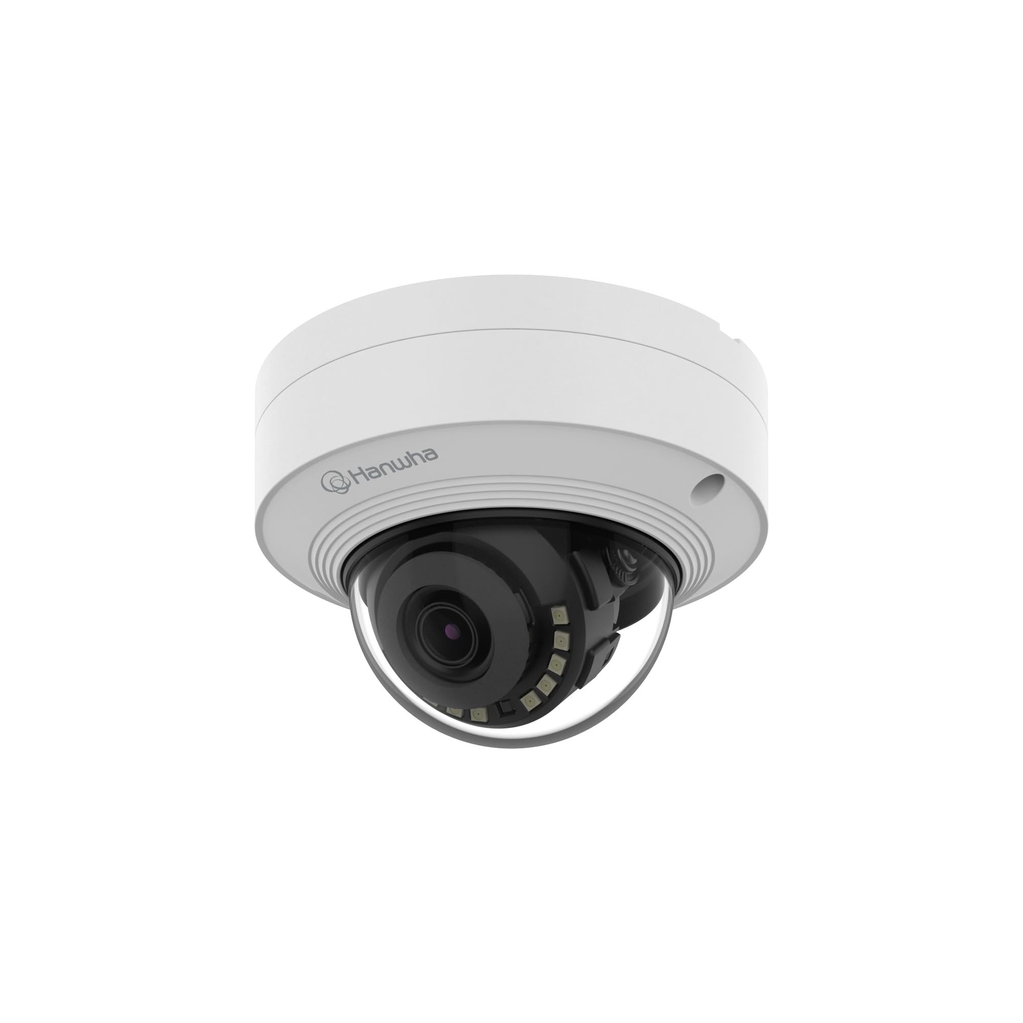 Hanwha QNV-C9011R 4K AI IR Mini Vandal Dome Camera with 3.0mm Lens