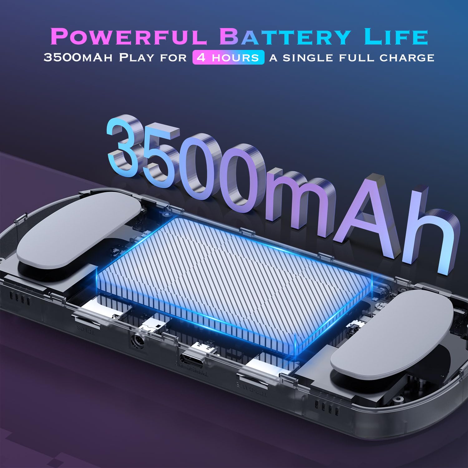 2025 U8 New Retro Handheld Game Console with 20,000 Plus Preloaded Games - 4.0 Inch IPS Screen - Linux System