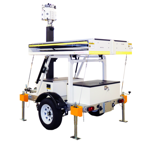 Luminys - TG-113A - LumiGuardian Solar Security Trailer With LumiCloud License and 4G Data 100GB USA/Canada/Puerto Rico