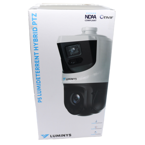 Luminys - P54-4DA25 - P5-D Mainstream Series 4K+4MP 25x Panoramic Hybrid LumiDeterrent PTZ Camera
