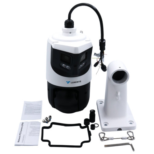 Luminys - P54-4DA25 - P5-D Mainstream Series 4K+4MP 25x Panoramic Hybrid LumiDeterrent PTZ Camera