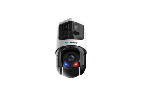Luminys - P54-4DA25 - P5-D Mainstream Series 4K+4MP 25x Panoramic Hybrid LumiDeterrent PTZ Camera