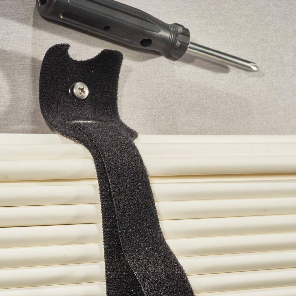 Rip-Tie - X-23-G - 7/8 Inch Wide Rip-Tie Lite Screw Mount with Grommet